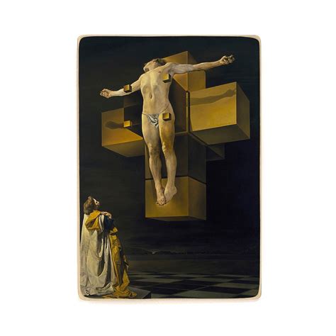 Salvador Dali Crucifixion Corpus Hypercubus 1953 1954 Etsy