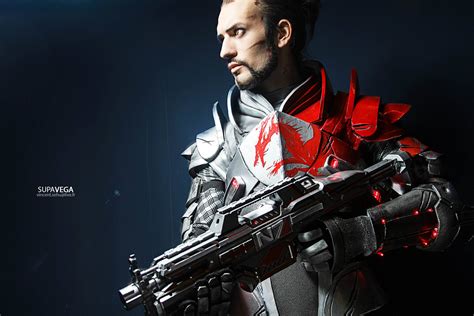 Mass Effect 3 Shepard Cosplay Blood Dragon Armour By