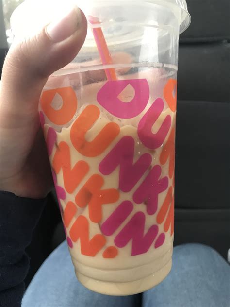 They are arguably more popular for their coffee than for their 52 varieties of donuts. Dunkin's medium cold brew with cream and Splenda 😊 | Dunkin iced coffee, Dunkin donuts iced ...