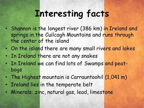 Fun Facts About Ireland For Kids