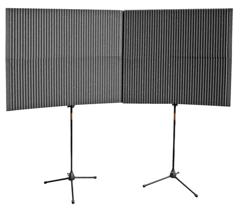 Auralex Max Wall 1141 Mobile Acoustical Vocal Booth Grey