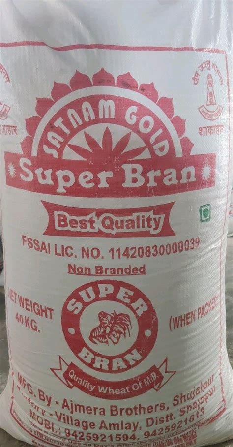 Indian Wheat Chakki Fresh Bran 50 Kg Packaging Type Pp Bag At Rs 1000bag In Shujalpur