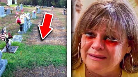 mother couldn t understand why her son s grave was so green and then cried when she found out
