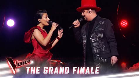 The Grand Finale Boy George And Diana Rouvas Sing Send In The Clowns
