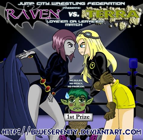 Raven Vs Terra Teen Titans Fan Art Fanpop Page