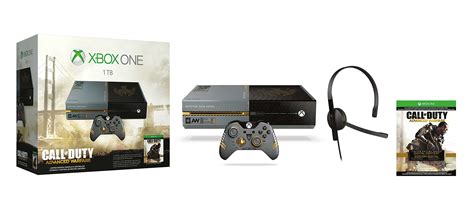 Xbox One 1tb Call Of Duty Advanced Warfare Edition Console Bundle