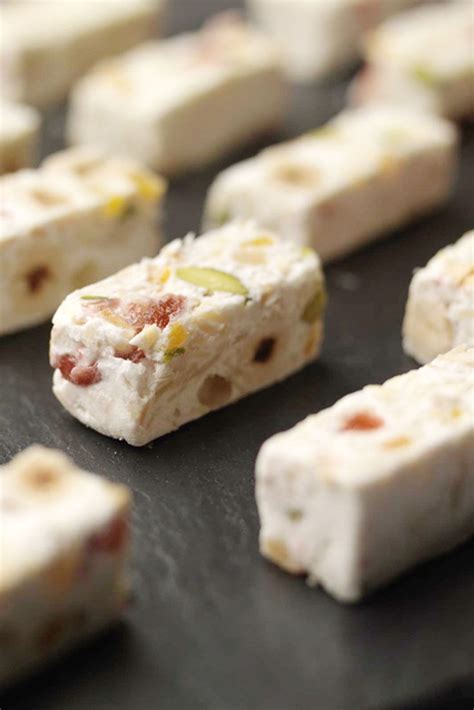 It's worth investing in a sugar thermometer for making confectionary. Nougat | Recipe | Candy/Chocolate (Recipes) in 2019 ...
