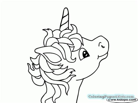 Cute Unicorn Coloring Pages | Coloring Pages For Kids