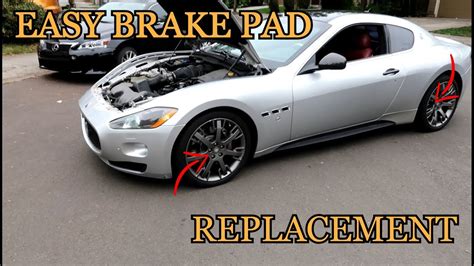 Maserati Granturismo Brake Pads Replacement YouTube