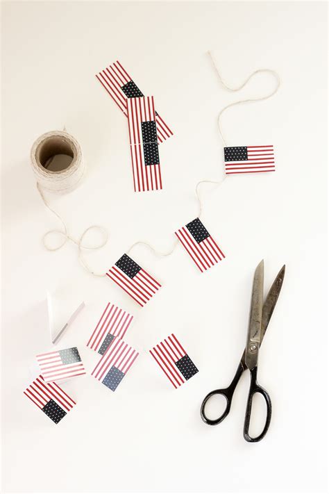 Free Printable Miniature Us Flags