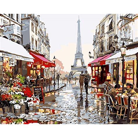 Yanxin Diy Paint By Numbers Adults16x20 Inch Canvas Painting By