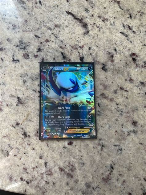 Mavin Absol Ex Xy62 Black Star Xy Promo Pokemon Card Free Shipping