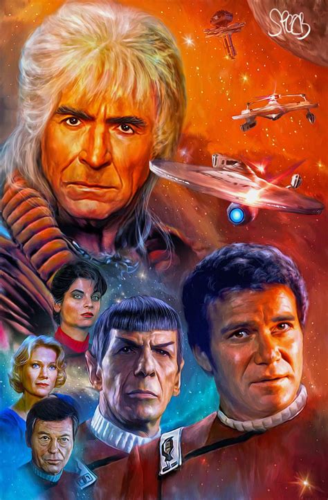 Star Trek Ii Wrath Of Kahn By Mark Spears By Markspearsart On Deviantart