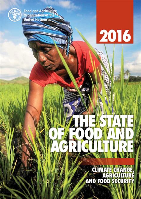 Pdf Climate Change Agriculture And Food Security The State Of Food