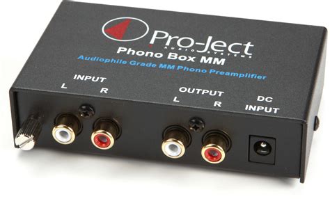 Pro Ject Phono Box Mm Phono Preamplifier For Moving Magnet Cartridges