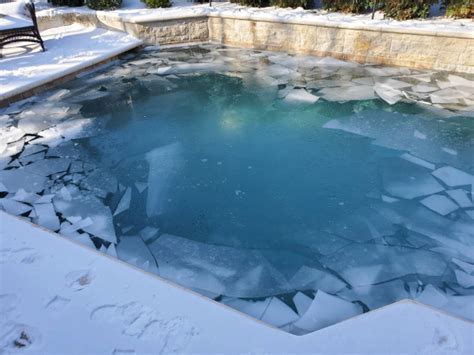 What Does Snow Do To Your Swimming Pool