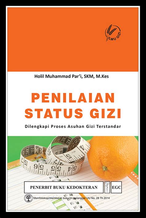 Jual Penilaian Status Gizi Dilengkapi Proses Asuhan Gizi Terstandar Di