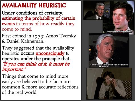 Example of representative heuristic in psychology