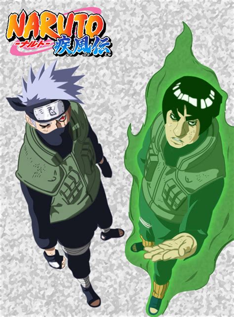 The Masters Kakashi And Gai By Klubin On Deviantart