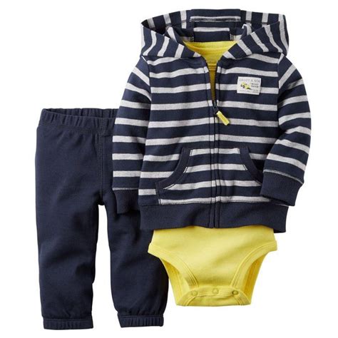 Carters Baby Boys Cardigan Sets 121h267 Baby Clothes Boy Outfits