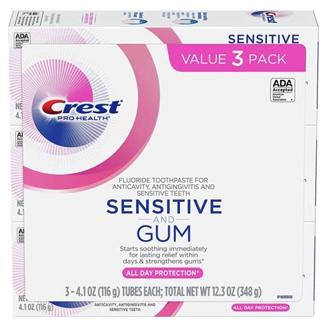 Crest Pro Health Gum And Sensitivity Sensitive Toothpaste All Day