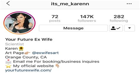 Womens Relationship Blogs Your Future Ex Wife Karen