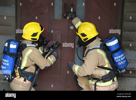 Fire Fighting Basic Training Hi Res Stock Photography And Images Alamy