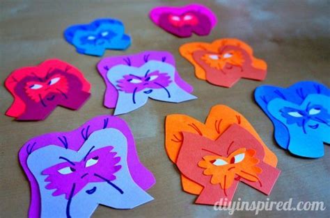 Alice In Wonderland Flower Faces Printables