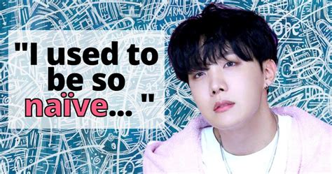 Btss J Hope Shares A Sincere Message With Fans About Connecting To His