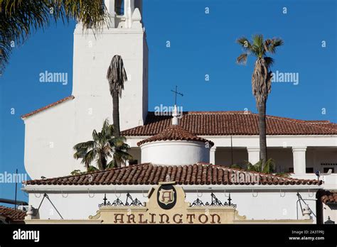 The Arlington Theatre Santa Barbara California Stock Photo Alamy