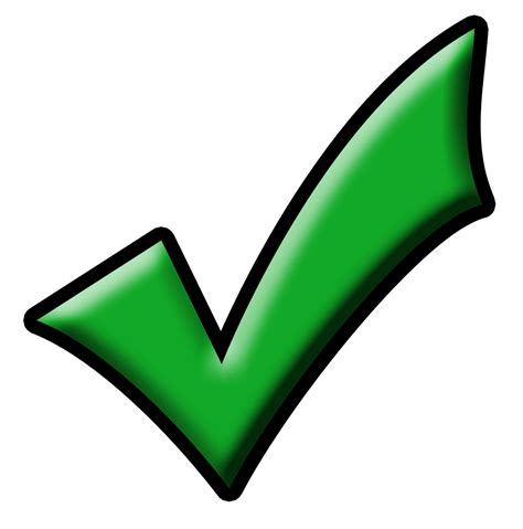 Tick Mark Image Clipart Best