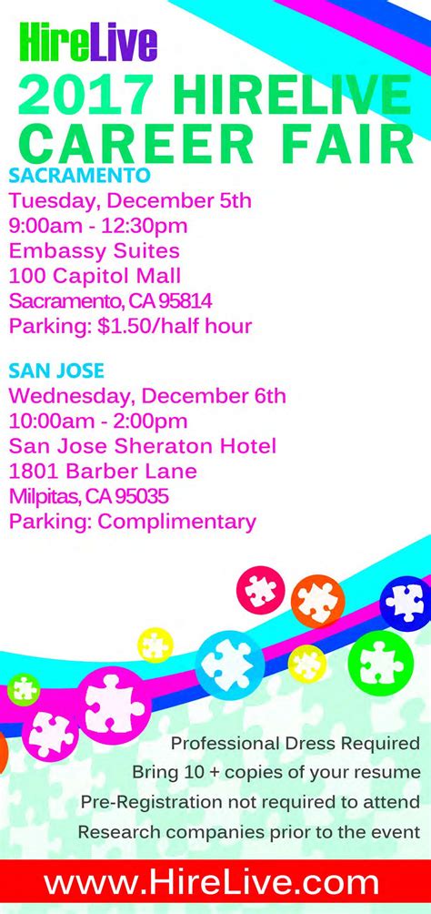 San Jose Sales Job Fair - Milpitas, CA - on Wed Dec 6, 2017 at Sheraton