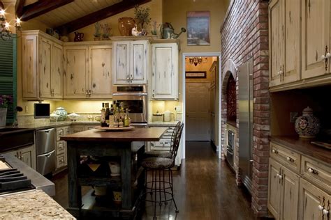 We have open plan with north and south windows. What Are French Country Paint Colors (With images) | Country kitchen decor