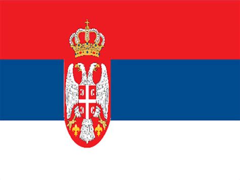 By celebrating serbia day on july 28, 1918, americans marked the fourth anniversary of the beginning of the great war expressing their sympathy and support for the serbian people. 4in x 6in Serbia with Seal Flag with Staff and Spear ...