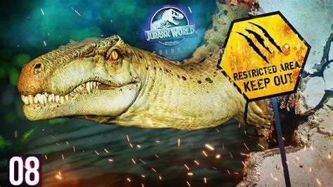 Spinoraptor Breakout Insane Mission Secrets Of Dr Wu Part 8 Jurassic World Evolution