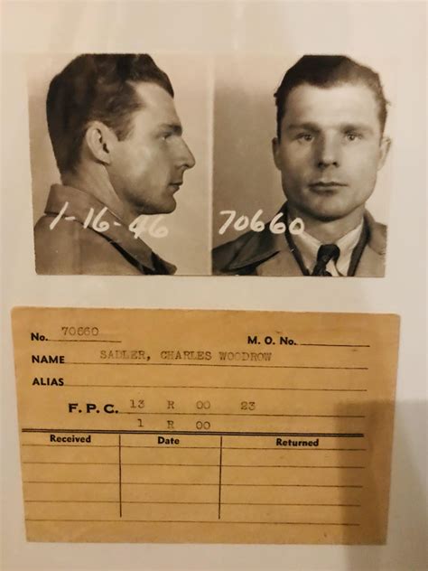 I collect vintage mugshots, ( petty crimes only, like pick pockets