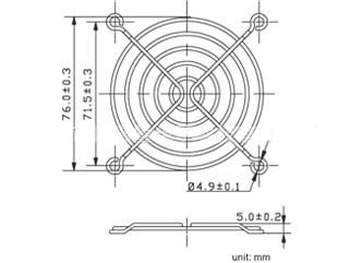 Check spelling or type a new query. 80 mm Standard Size Fan Guard | Gold Stone HVAC/R