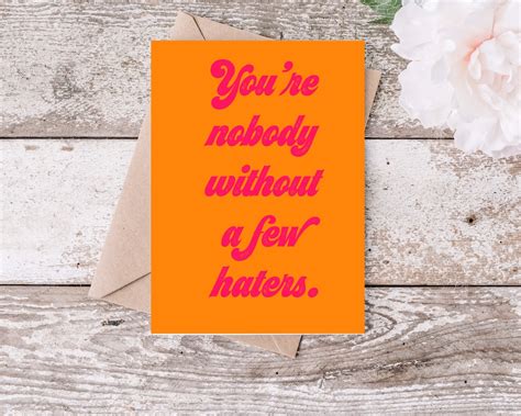 Funny Encouragement Card For Hard Times You Are Loved Ally Etsy