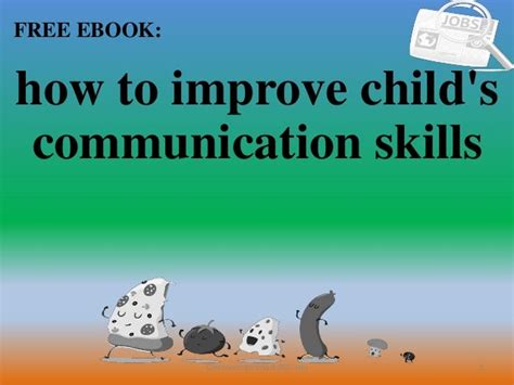 How To Improve Childs Communication Skills Pdf Free Download