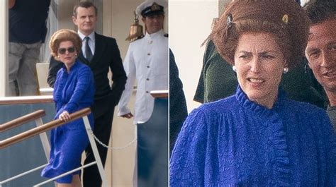 Gillian Anderson Is Spitting Image Of Margaret Thatcher As She Joins