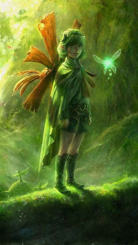 Saria The Legend Of Zelda Ocarina Of Time Mobile Wallpaper 7360
