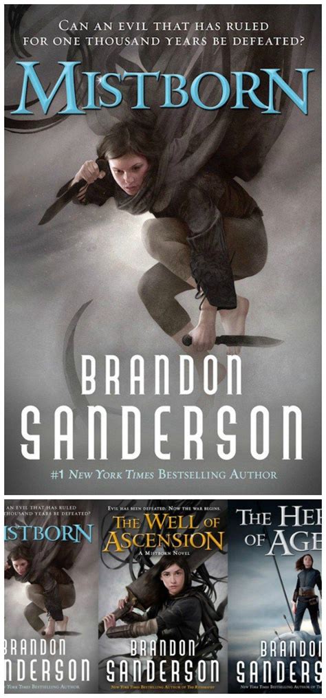 The Mistborn Trilogy By Brandon Sanderson Brandon Sanderson Fantasy
