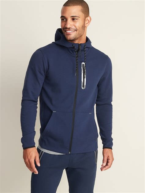 dynamic fleece zip hoodie for men old navy activewear hoodie clothes nike hoodies for men