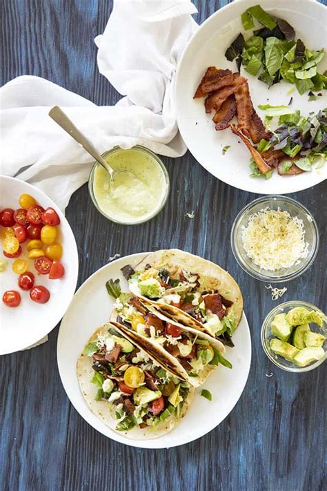 Amazing Blt Tacos The Salty Marshmallow