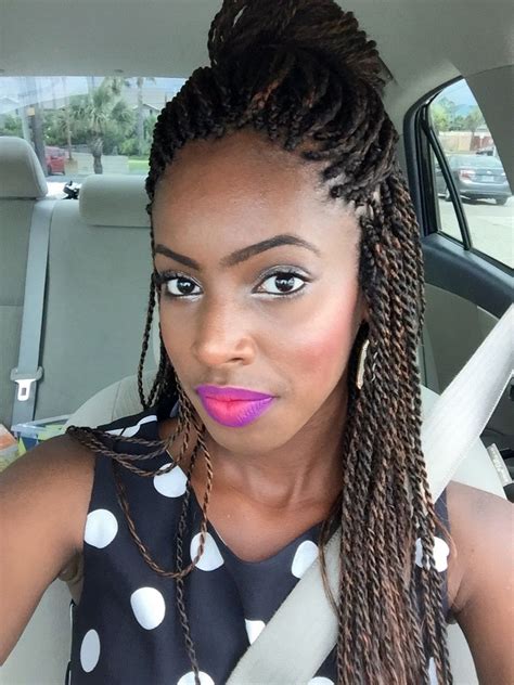 Both box braids and senegalese twists are excellent hairstyles. Small Senegalese Twists, Brown Color (4 & 30 ...