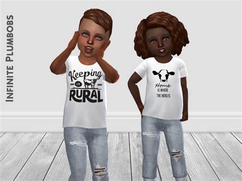 The Sims Resource Ip Toddler Farm T Shirts