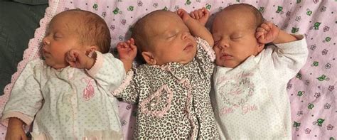 Identical Triplets Born Premature Reunite With Hospital Staff Who Cared For Them Abc News