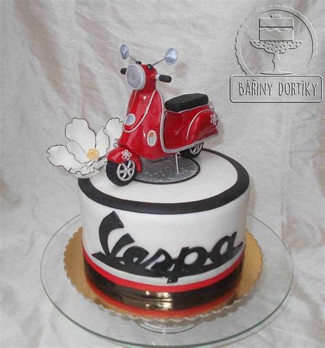 Vespa Decorated Cake By Cakebar Cakesdecor