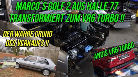 Turbo Gockel Marco´s Halle77 Golf 2 Transformiert Zum Vr6 Turbo