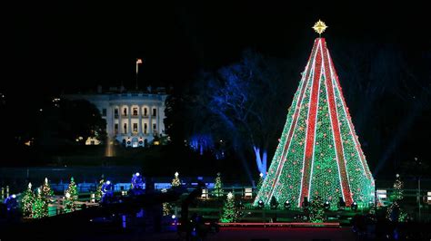 National Christmas Tree Lighting Ceremony Presidents Park White